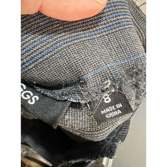 NEW Womens Briggs Plaid Pull On Pants Size 8 - Picture 5 of 5